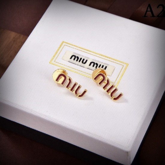 Those who want a classic Earrings 2023SS MIU MIU Those who want a classic Earrings 2023SS MIU MIU